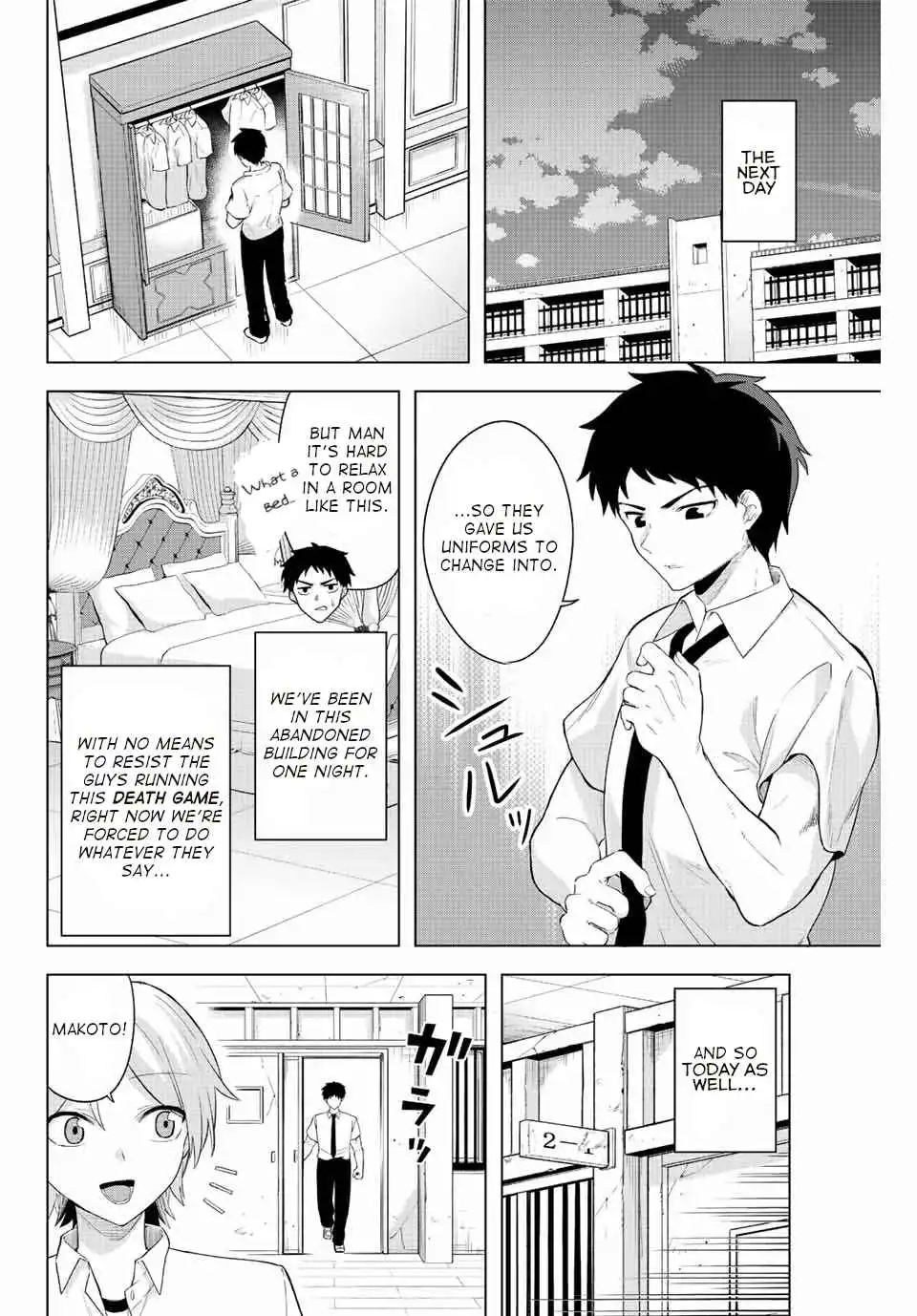 The death game is all that Saotome-san has left Chapter 2 4